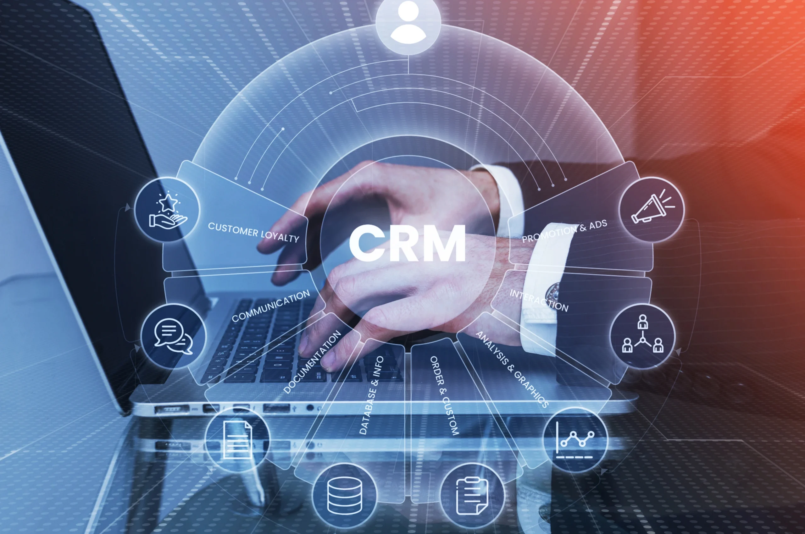 B2B sales Business CRM System 