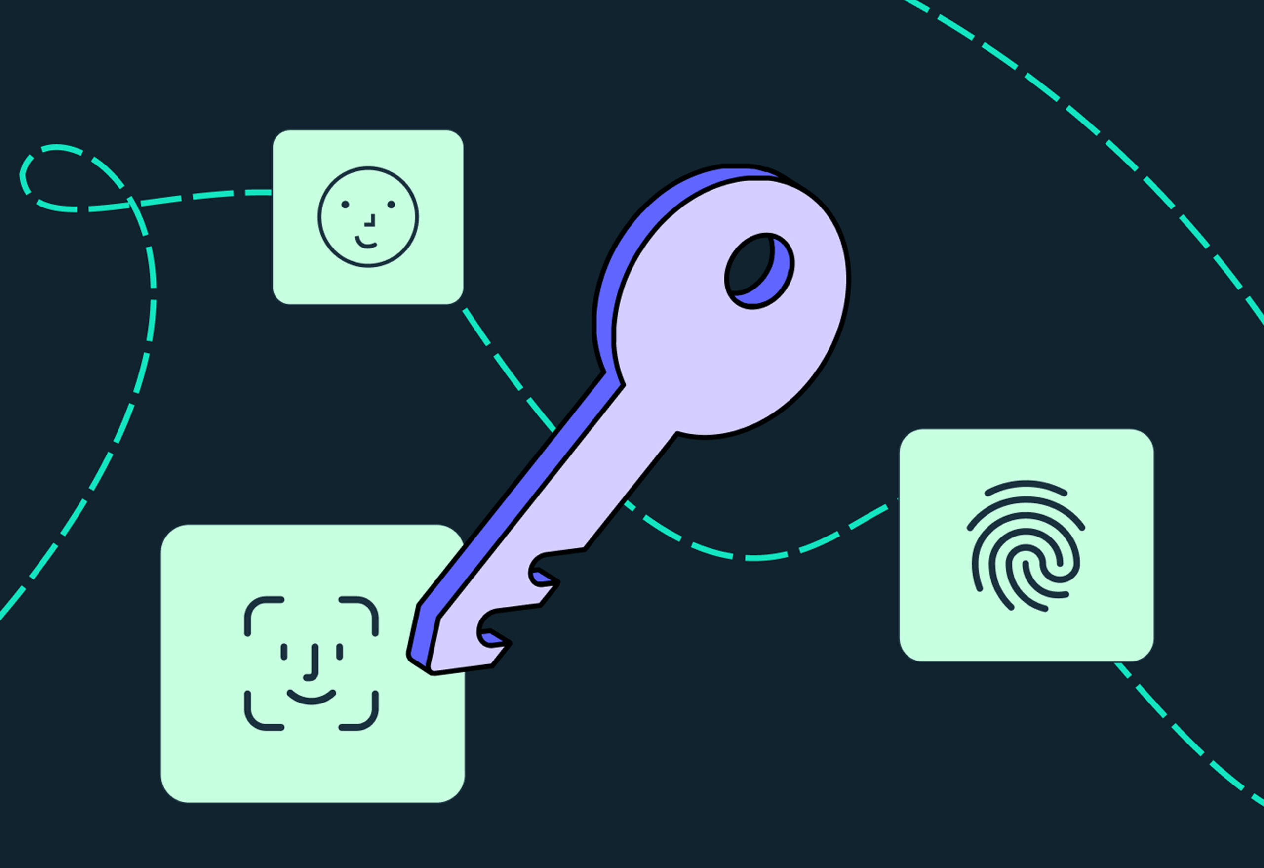 Passkeys and Biometric Authentication enhancing cybersecurity in 2025