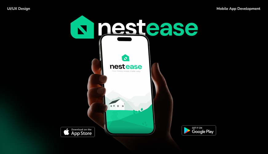 Nestease home care services – Easy booking for cleaning, lawn care, and snow removal.